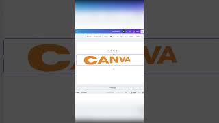 Advanced Text Reflection with 3D Perspective in Canva