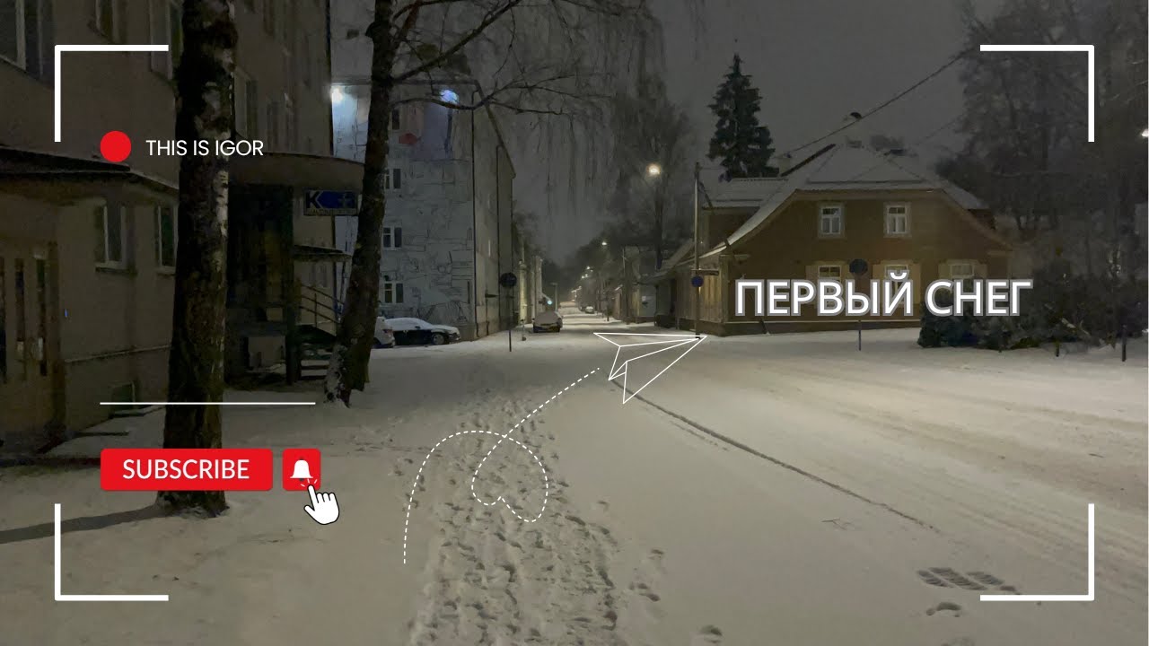 У меня грипп перед Рождеством | Первый снег в этом году 