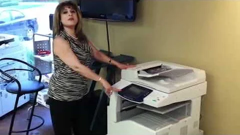 Susan Gifford talks about the Xerox 7435