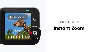 How to Use Instant Zoom | Insta360 ONE RS Tutorial screenshot 4