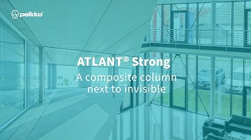 ATLANT® Strong composite column close to invisible