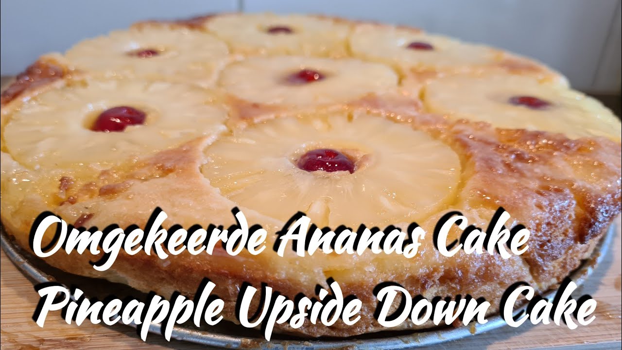Ananas Cake|Pineapple Upside Down Cake|EN subtitle|