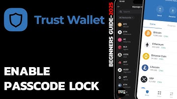 How to Enable Passcode Lock on Trust Wallet | Secure Your Crypto Wallet