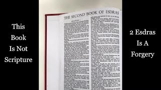 2 ESDRAS IS A FORGERY - Wake Up Israel!