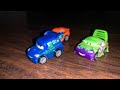 Disney Pixar Cars 2025 Mini Racers Trouble Makers 3 pack review.