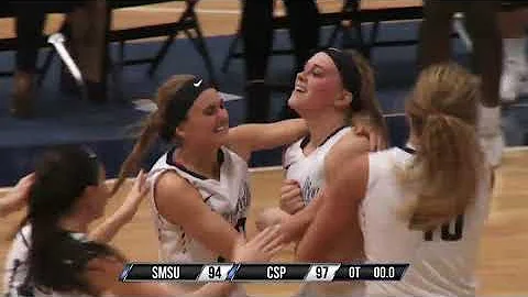Concordia-St. Paul's Anna Schmitt 3-Pointer to def...