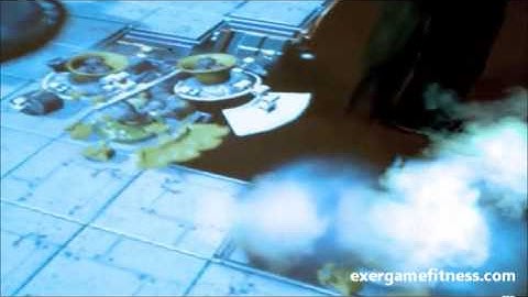 Exergame EyePlay Interactive Surface