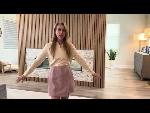 PRETTYGARDEN Beige Collared Polo Sweater Try On Review | V Neck Ribbed Business Casual Top