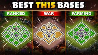 UNSTOPPABLE TH15 Base Designs | Best Anti 3-Star Layouts for War, Ranked and Farming!