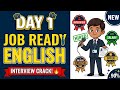 Day 1: Job Ready English | Pro Self Introduction - Tell Me About Yourself |Interview Crack