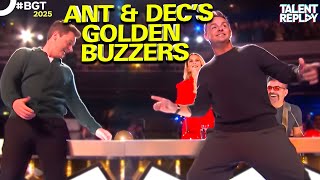 Every Ant & Dec Golden Buzzer EVER (2025)