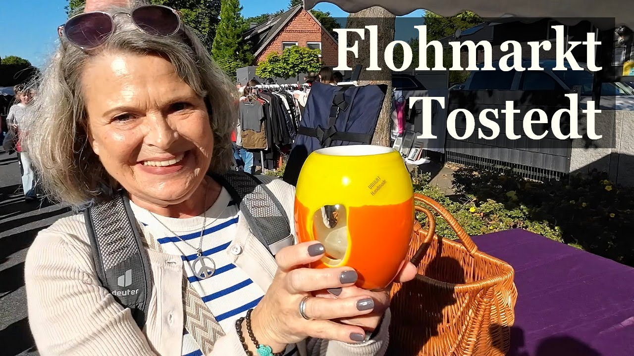 Der größte Flohmarkt Norddeutschlands - Töster Flohmarkt - Never2Late