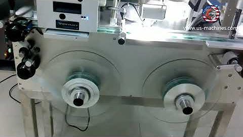 Label roll rewinding machine with visual inspection system label rolls counting rewinding equipment