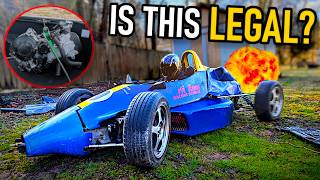 Fiberglass Off This F1 Car as We Prep for the Motorcycle Engine Swap