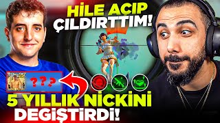 Hi̇le Açip Keri̇m Yamani Kişkirttim 5 Yillik Ni̇cki̇ni̇ Deği̇şti̇rtti̇m Ağladi Pubg Mobile