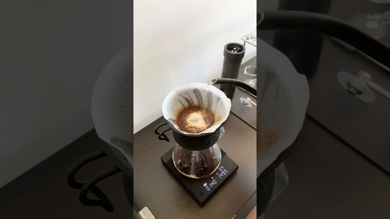 From Grind to Pour; A relaxing Coffee Brewing Experience
