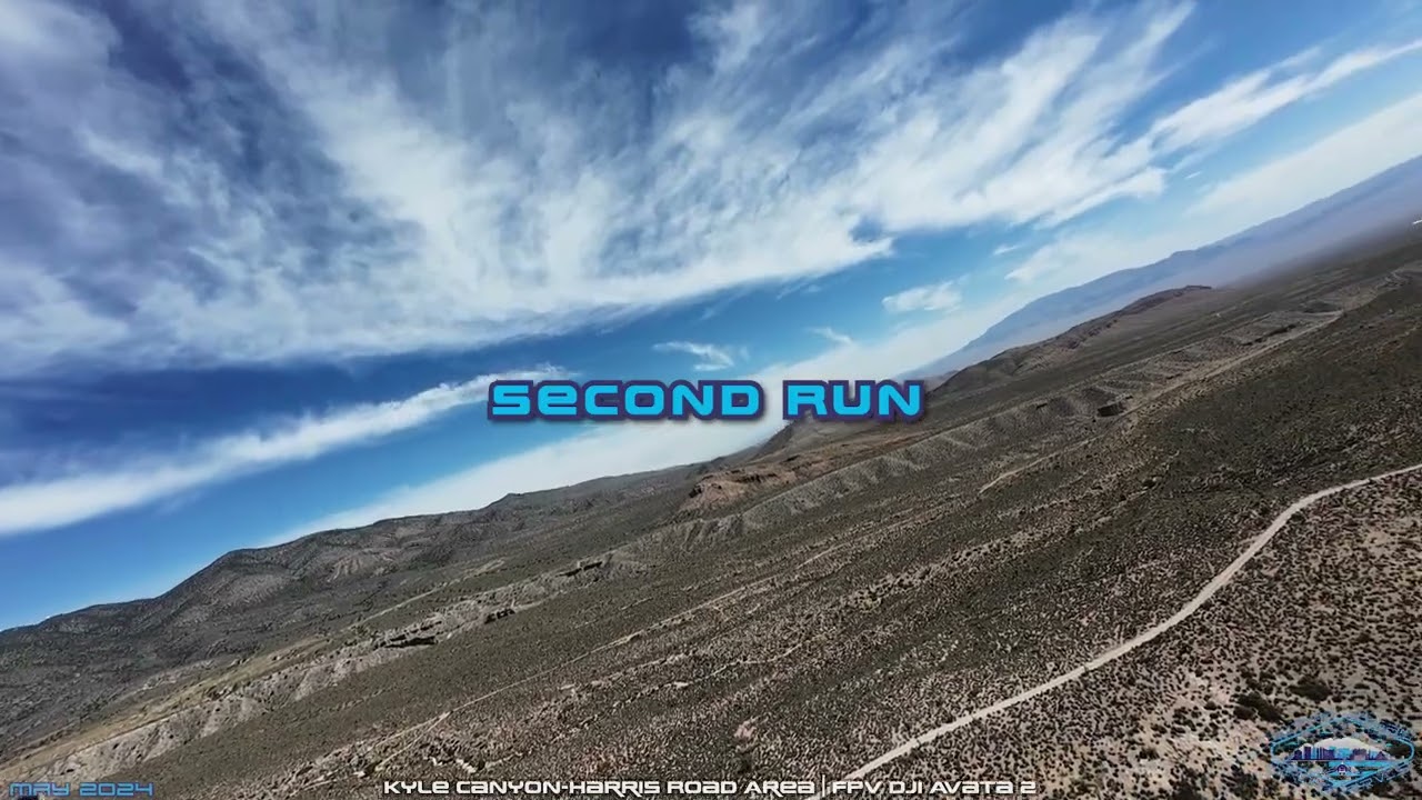 Kyle Canyon Avata 2 FPV June 2024