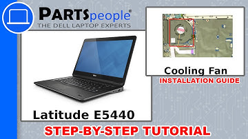 Dell Latitude E5440 CPU Cooling Fan How-To Video Tutorial