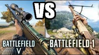BF1 IS WAY BETTER THAN BFV sniper test part 1! #bfv #bf1 #gaming