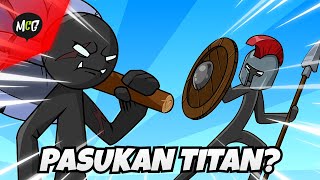 Munculnya Pasukan Titan! - Stickman War Legend of Stick screenshot 5