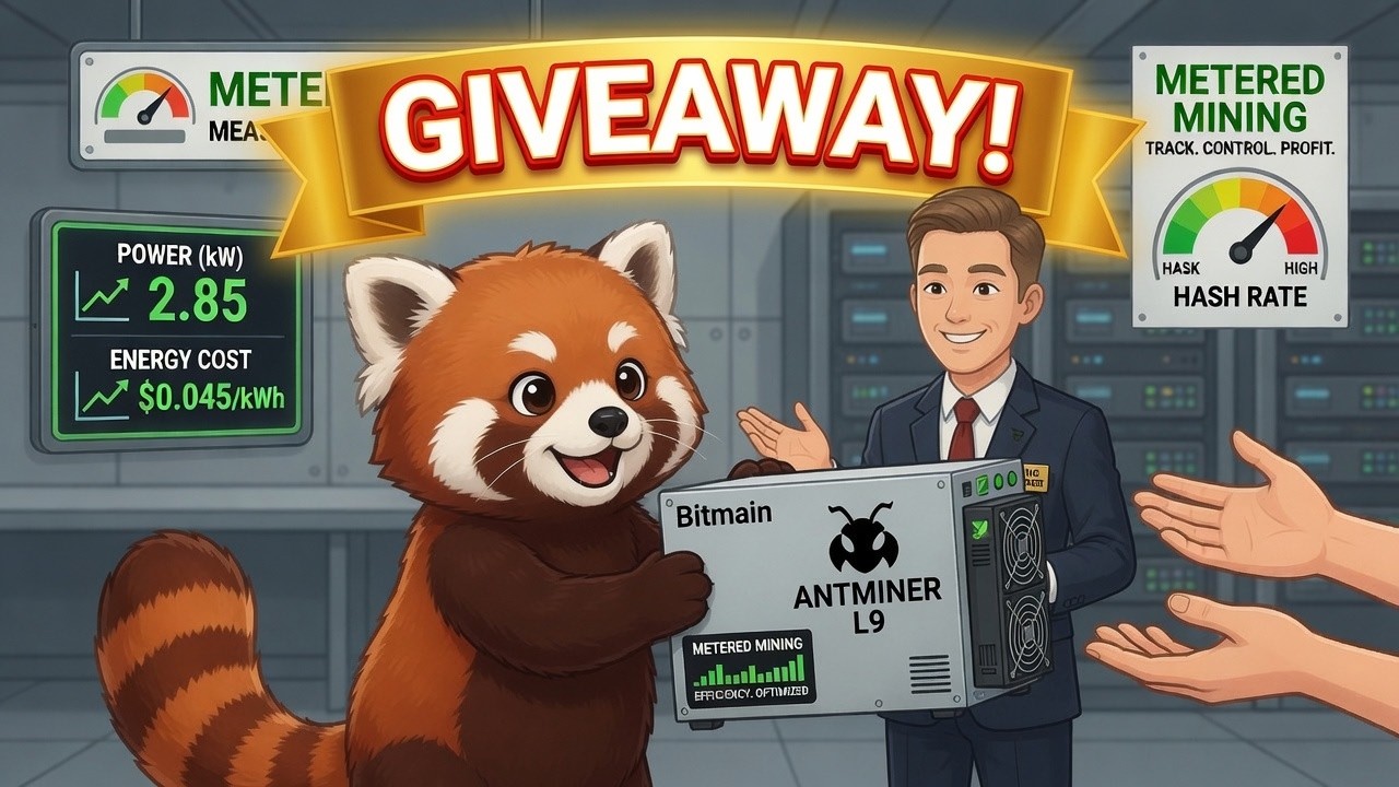 Miniatura Bitmain L9 Giveaway LIVE AGAIN! Hosted by Metered Mining