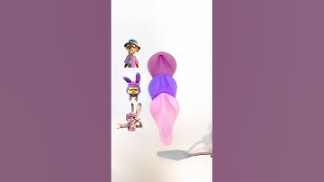 Zootopia Nick mixed with other animals #colormixing #zootopia2 #satisfying #sharkzhan