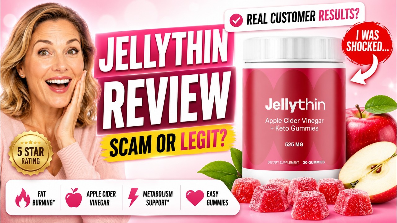 JellyThin Gummies Review (⚠️LEGIT OR SCAM?) – Does JellyThin Gummies Really Work? Jellythin