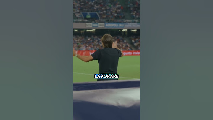 Finale di Stagione 2024/25 - Napoli - Antonio Conte