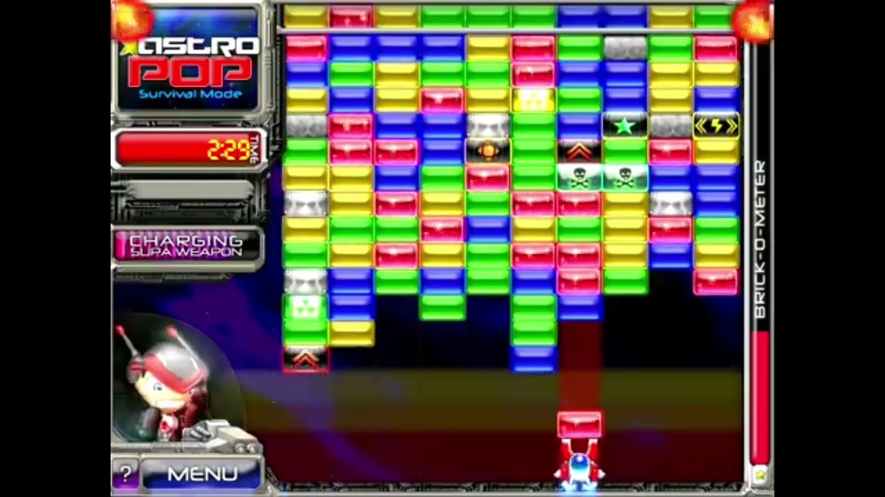 AstroPop Deluxe 2006 Survival Mode with Vector