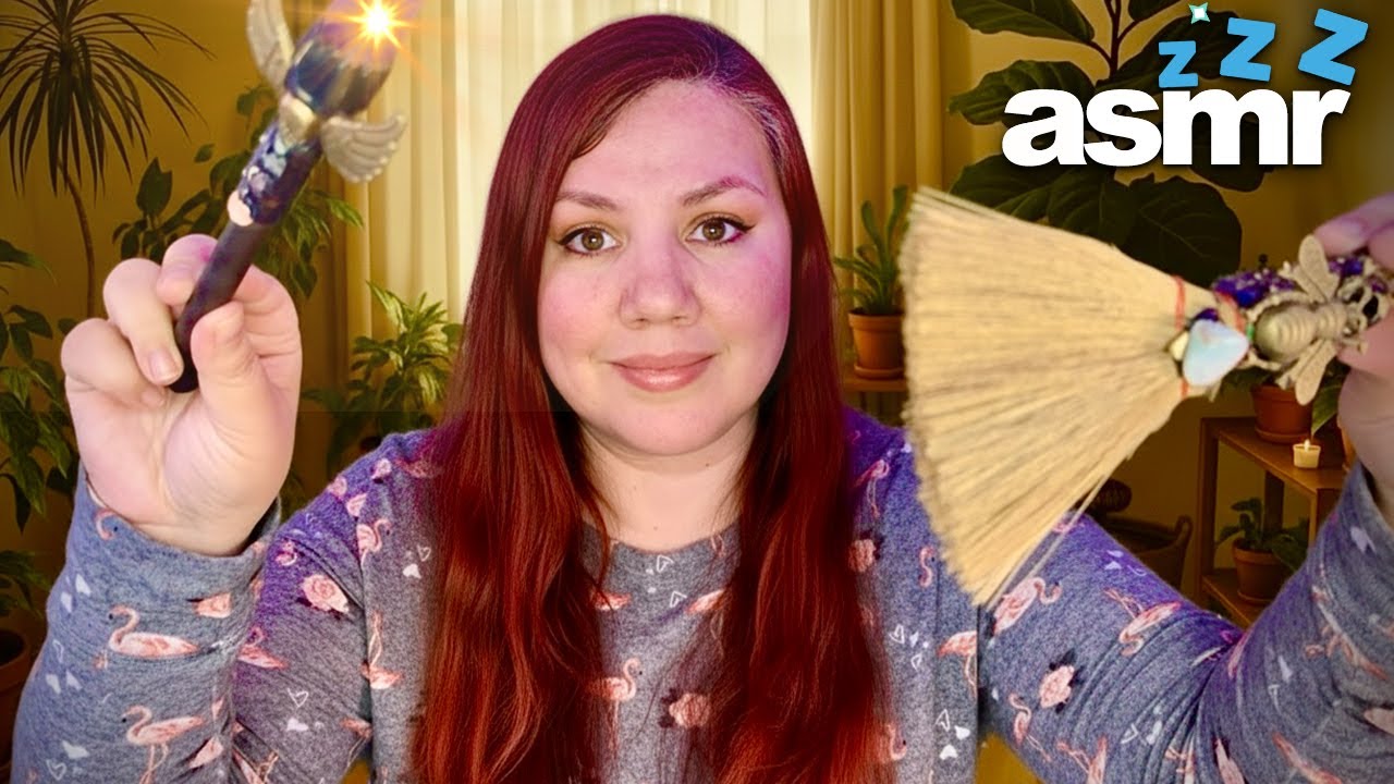 ASMR Español ✨ Limpieza de Aura y Reiki para la Ansiedad (Dormir Rápido)