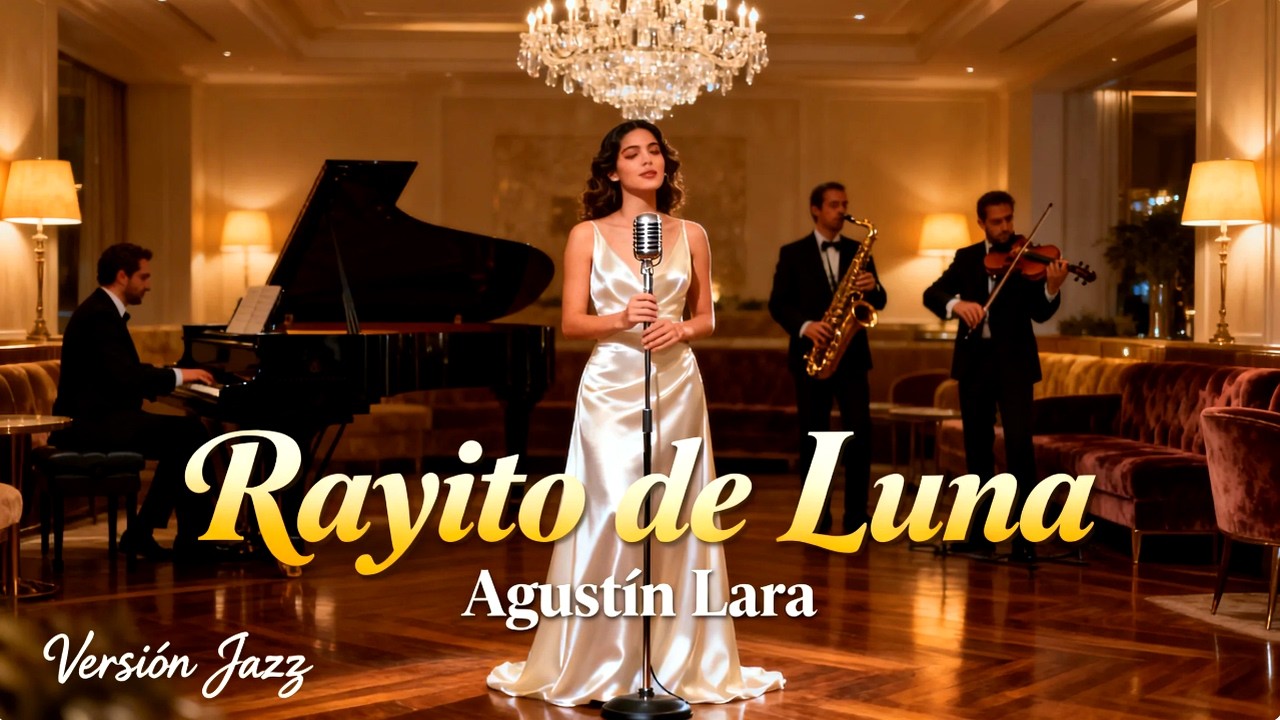 Rayito de Luna – Agustín Lara | Cover Bolero Jazz | Jazz Latino Romántico y Elegante