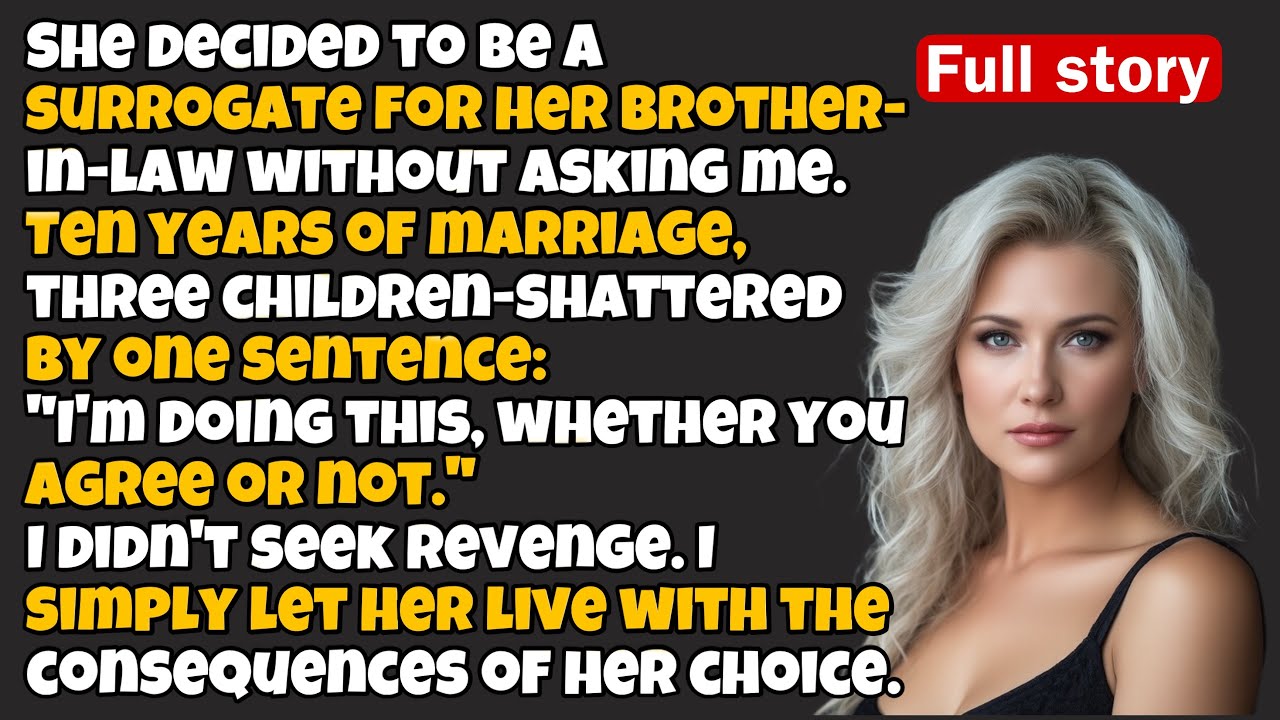 "После 18 лет брака муж узнал, что жена была суррогатной матерью для сестры — и жестоко отомстил."