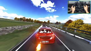 Opel Astra GTC Sport | Assetto Corsa | Steering Wheel Gameplay