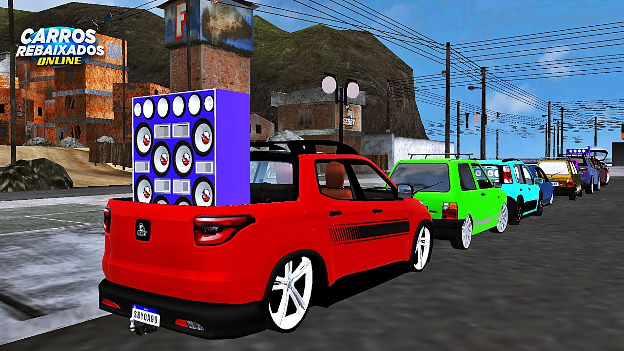 CARROS REBAIXADOS ONLINE | MEGA ENCONTRO DOS CARROS DA FIAT REBAIXADOS