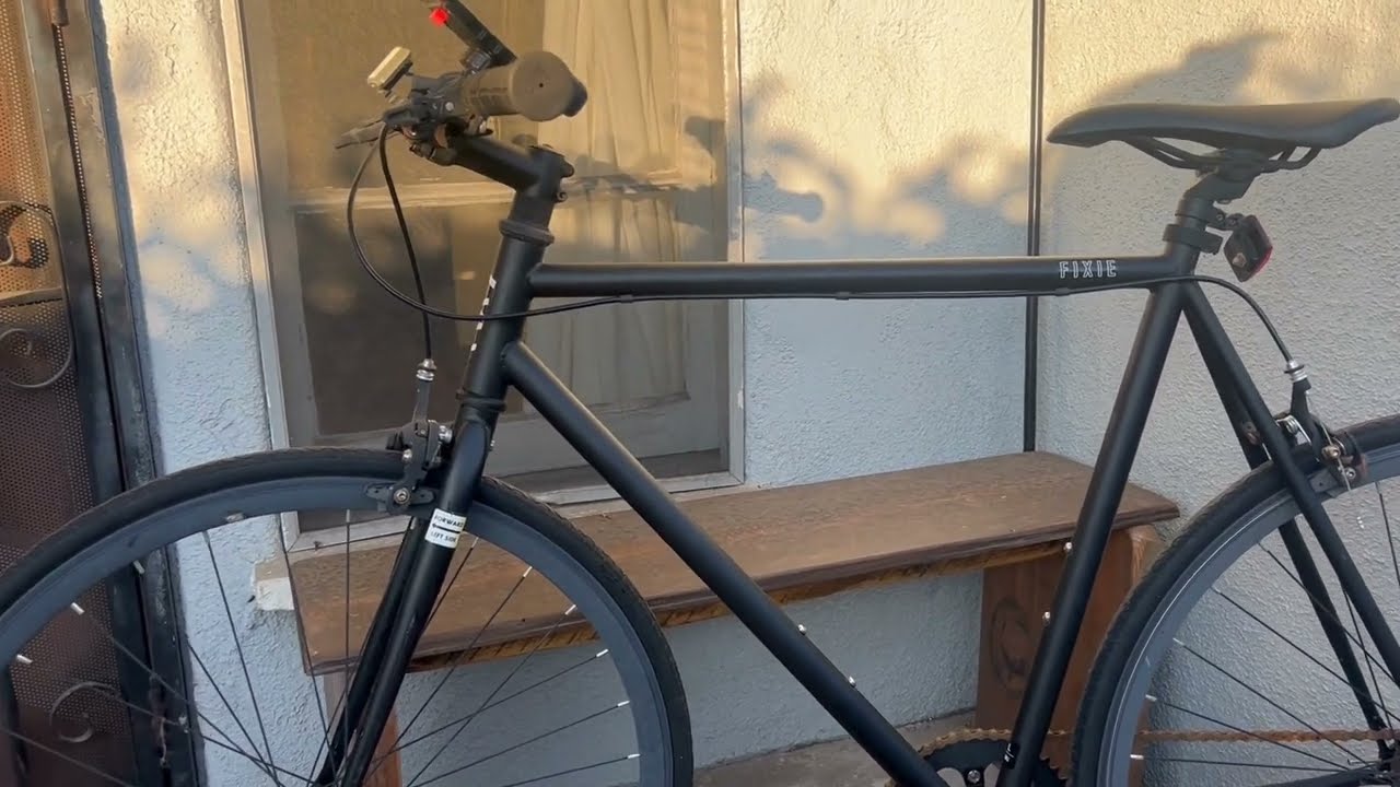 6KU Fixed Gear Single Speed Urban Fixie Road Bike Quick Review