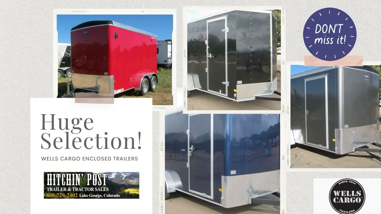 Wells Cargo Enclosed Trailers | Hitchin Post Trailer and Tractor Sales