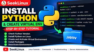 How to Install Python & Create a Virtual Environment | Step-by-Step Tutorial