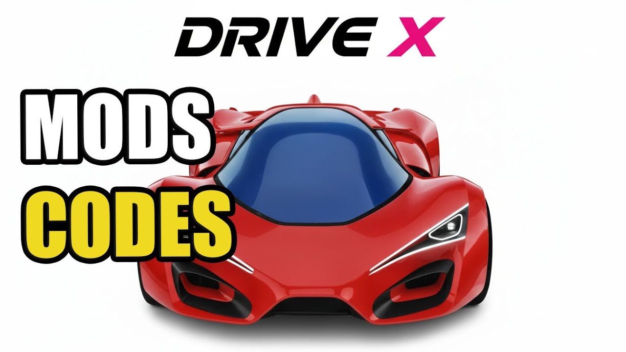 MODS DRIVE X CARS CODES ROBLOX NEW ALL WORKING JANUARY 2026 