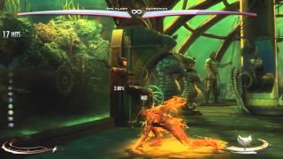 Injustice: Gods Among Us - Flash 62% Midscreen Combo