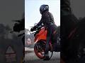 KTM girl riding 😱| bike lover 📈 #shorts #viralshorts #ytshorts #viral #rider #youtubeshorts