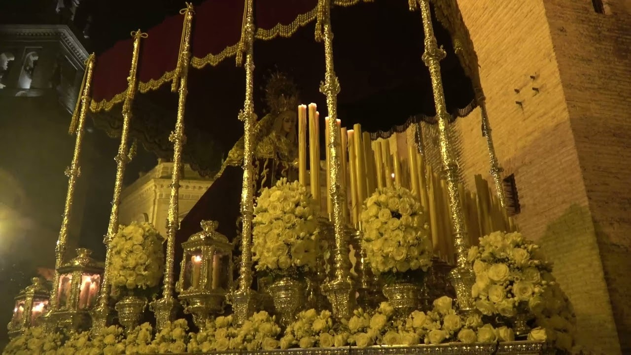 VIRGEN DEL MAYOR DOLOR POR LA PLAZUELA DEL MARQUES DE LAS TORRES || MAGNA DE CARMONA DE 2023