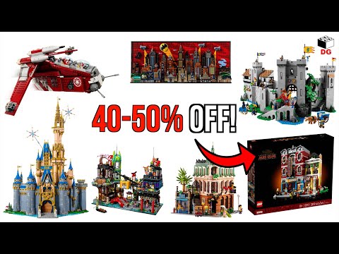 LEGO Insider DEALS Huge Discounts On Retiring 2025 LEGO Sets 40 50 Off
