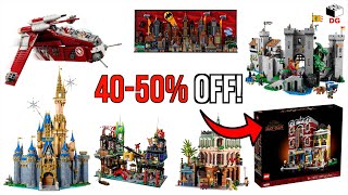LEGO Insider DEALS: Huge Discounts on Retiring 2025 LEGO Sets (40-50% off!)