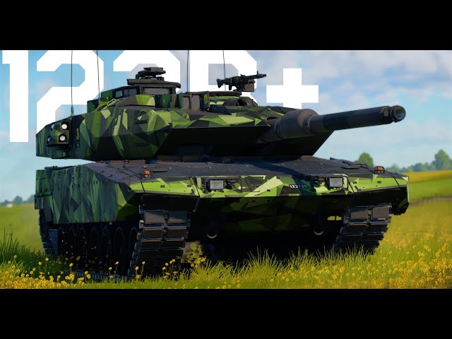 Sweden Have Best Leopard 2 InGameㅣWar Thunder Strv 122B+ㅣUHQ 4K class=
