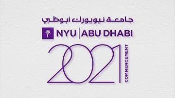 New York University Abu Dhabi 2021 Commencement