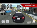 Véritable Simulateur De Conduite De Voiture De Police Conduisant Des Jeux De Voiture