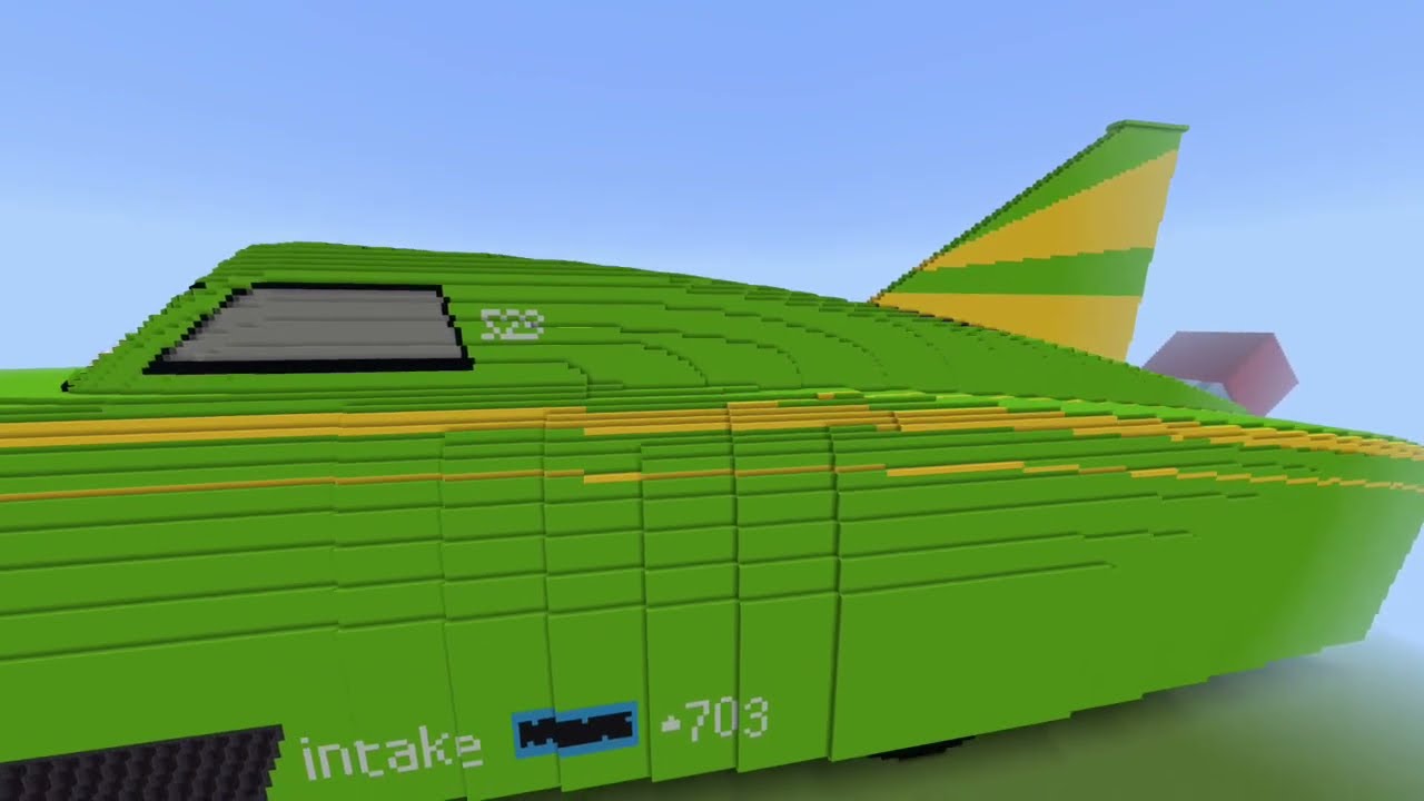 Minecraft Disney Pixar Cars Mega Build - Nile Speedcone