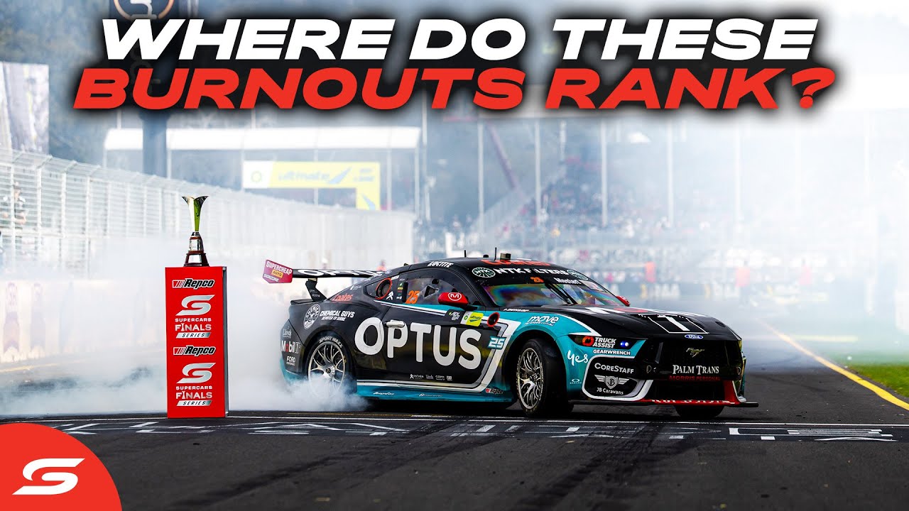 Top 10 Celebration Burnouts In 2025 | Repco Supercars Championship