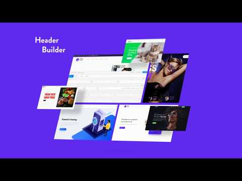 Nobby WP Theme - Header Builder
