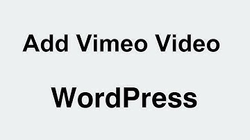 WordPress How to Embed Vimeo Video In Gutenberg Editor